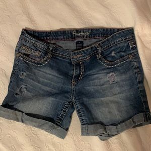 Amethyst jean shorts